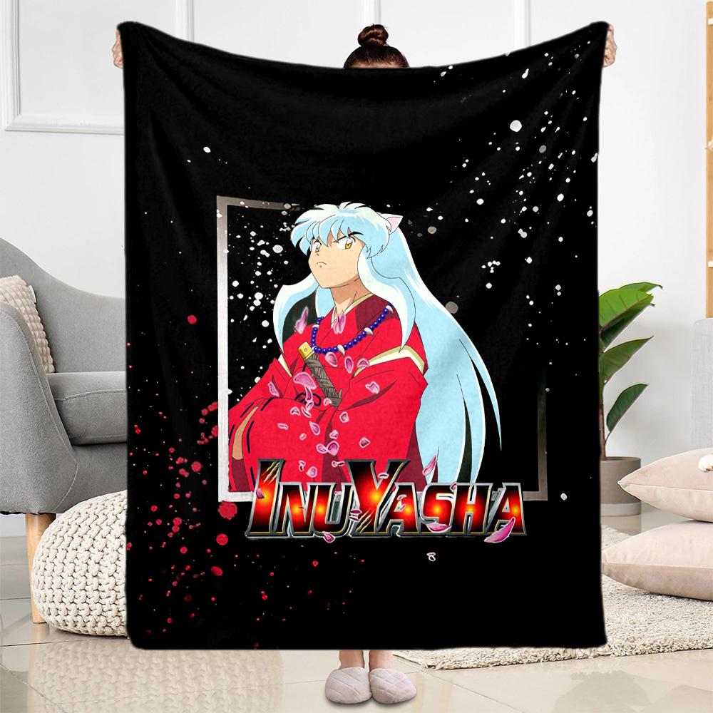 Inuyasha Adventure Blankets are suitable for living rooms,making them an ideal choice for outdoor travel and gifts.