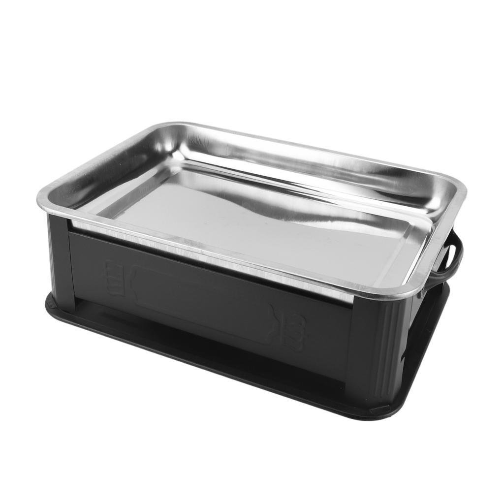 Fish Charcoal Alcohol Stove Rectangular 2.2?4.4lb Fish Stainless Steel M Size Fish Alcohol Grill