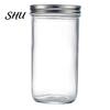 Sealed Jar with Silicon Seal 300/400/500/650ML Glass Screw Airtight Lid Large Capacity Clear Multifunctional Fruit Dry Goods Jam Nuts Grain