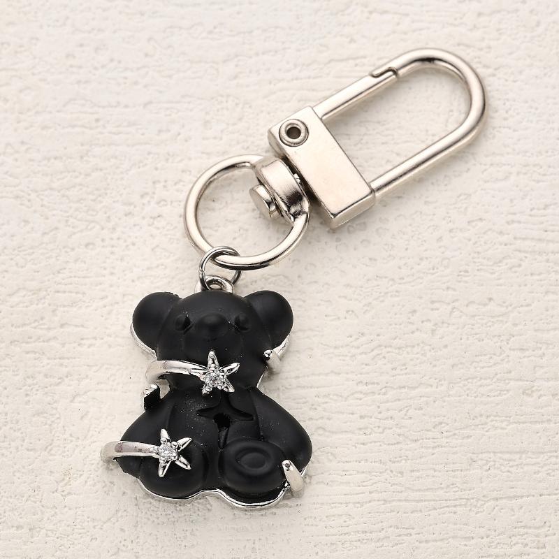

Lovely Sweet Gradient Crystal Bear Keychain Cute Bear Bag Phone Strap Charm Purse Handbag Backpack Decor Accessories Gift A1