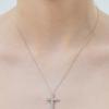 JYDDM 925 Divine Cross Necklace