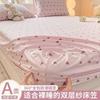 Washed Cotton Fitted Sheet with Elastic Bands Non Slip Adjustable Mattress Cover Printed Pure Cotton Bed cloth Skin-friendly Bed Cover