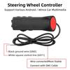 Remote Controller Universal Car Steering Wheel Buttons 8 Keys Car-styling 12V Wireless Control For Music Phone DVD Navigation Multi-functional