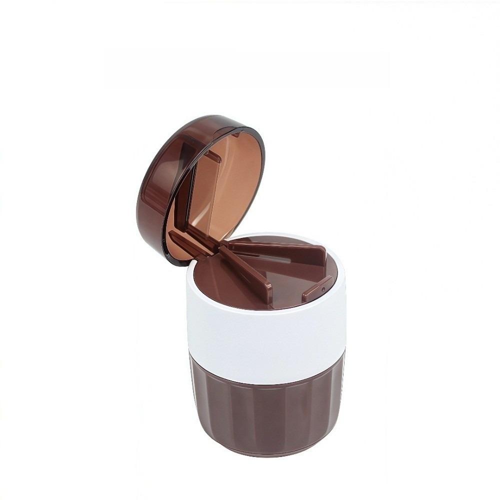 

Многофункциональная таблетница из нержавеющей стали, измельчитель таблеток, разделитель для маленьких и крошечных таблеток кофейный