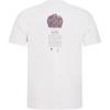 STONE ISLAND FW22 Solid Color Letter Logo Printed Loose Casual Short Sleeve T-Shirt Men Tops White 77152NS91-V0001