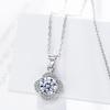Best-selling product: Silver Korean fashion simple and versatile four-leaf clover pendant necklace, short collarbone chain
