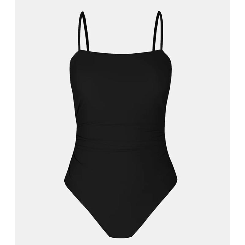 Kostium kąpielowy Jednoczęściowy Damski Jednolity Strój Kąpielowy Nowy Seksowny Na Ramiączkach Letni Bez Pleców Plażowy Body Strój Kąpielowy Damski