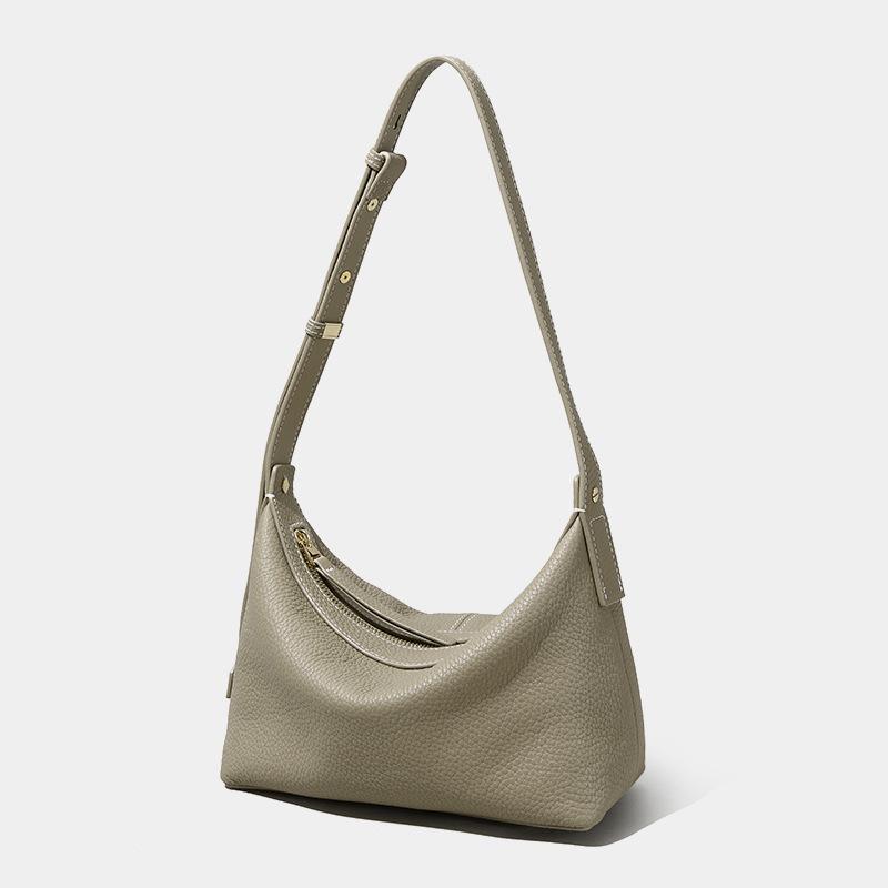 Сумка-хобо из коровьей кожи премиум-класса: Универсальная сумка-мессенджер из натуральной кожи с нишевым дизайном