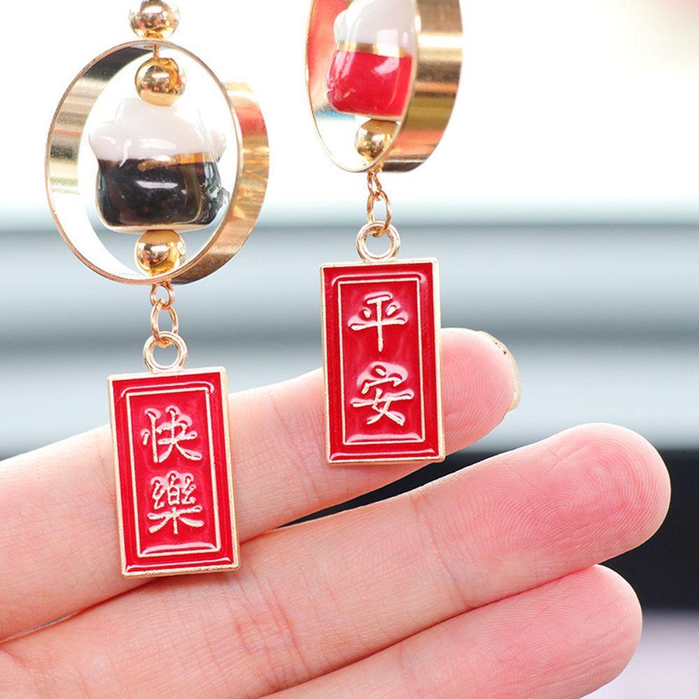 Accessories Cat Car Hangings Decor Fortune Cat Interior Lucky Cat Lucky Cat Fortune Cat Car Pendant