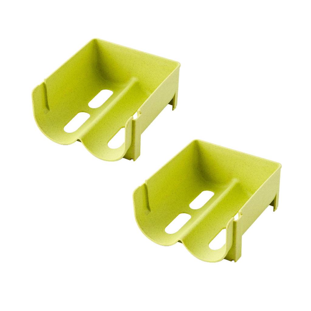 Refrigerator Can Beverage Rack Beer Cola Storage Holder Box Anti-skid Stackable Plastic Home Bottle Organizer Tool