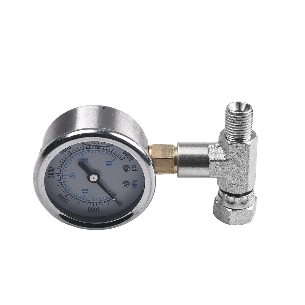 Professional Grade Stainless Steel Pressure Gauge Assembly for Airless Paint Sprayer Compatible with Multiple Models