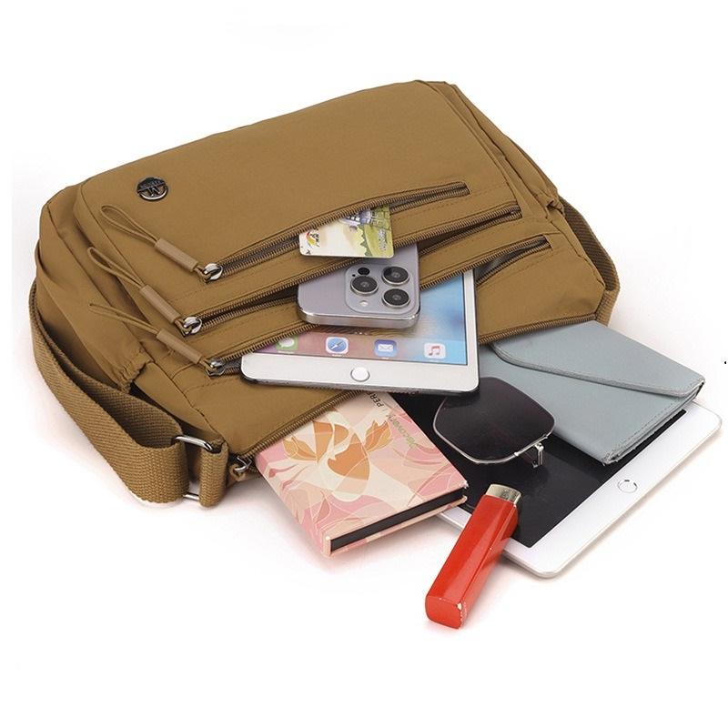 Women's Shoulder Bag Multi-compartment Lightweight Crossbody Bag