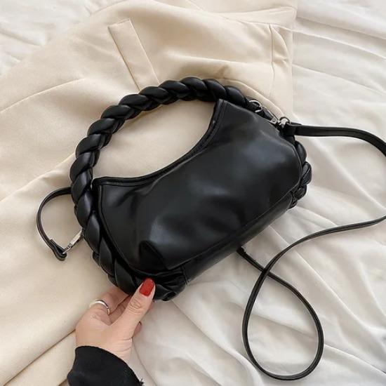 Luxury Design Women's Hobo Pleated Tote Sweet Color Underarm Bag Small Bag and Bags Shoulder Bag