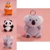 Animal Plush Keyring With Pp Cotton Filling For Gift Giving And Collection