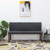 Bench 148.5 Cm  Suede Imitation Leather
