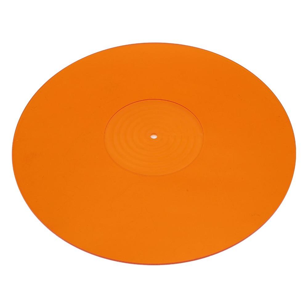 300*3mm Record Turntable Pad Acrylic Platter Mat for LP 12 Inch Record for Turntable Use