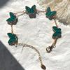 5pcs/Set Vintage Gold /Copper Color Simple Design Multielement Crystal Bracelets Set for Women  Adjustable Bangle Zircon GIft