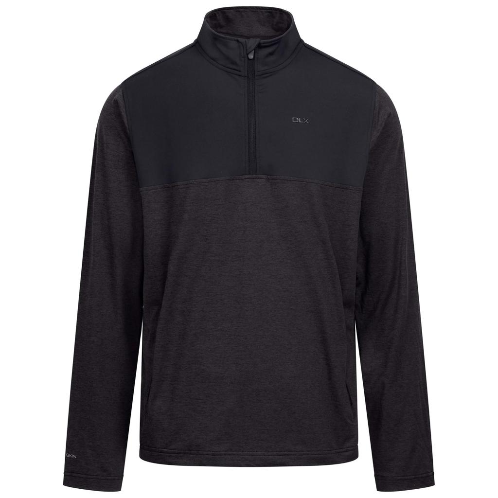 Trespass Mens Lawrie DLX Quarter Zip Track Top