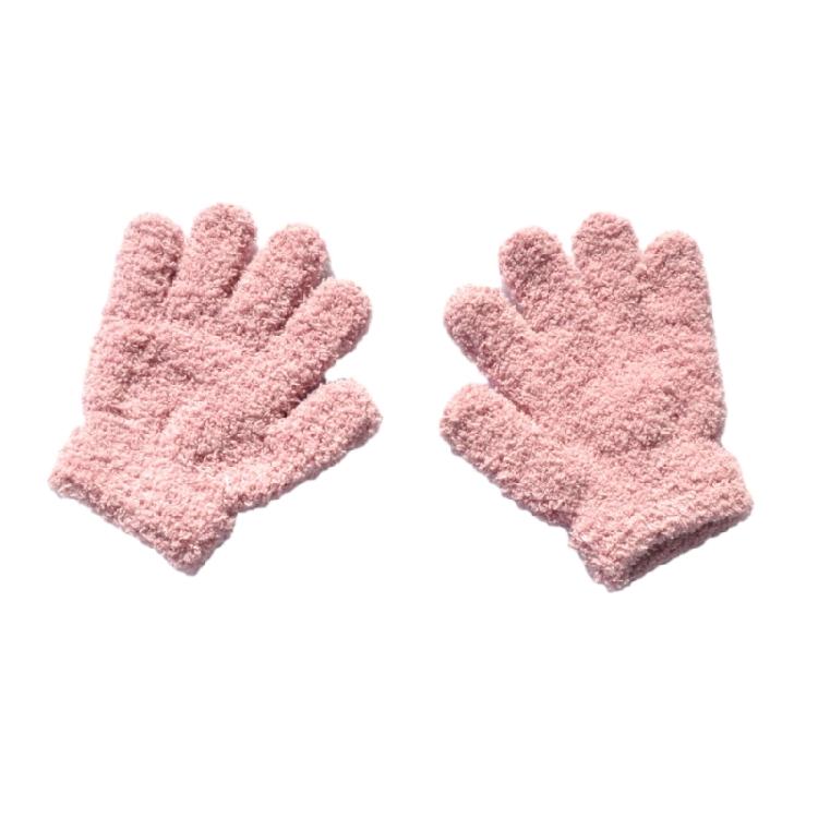 

Children Windproof Skiing Glove Winter Warm Gloves Full Finger Gloves for Kids світло-рожевий колір