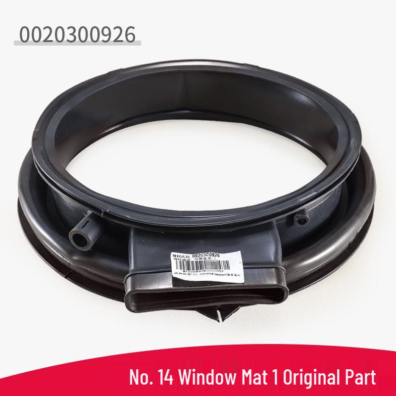 Drum Washing Machine Door Seal Gasket & Window Pad Replacement Set