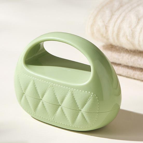 Lint Roller Washable Reusable Sticky Rubber Roller Hair Remover Clothes Sofas Carpets Portable Mini Lint Remover with Dust-Proof Cover