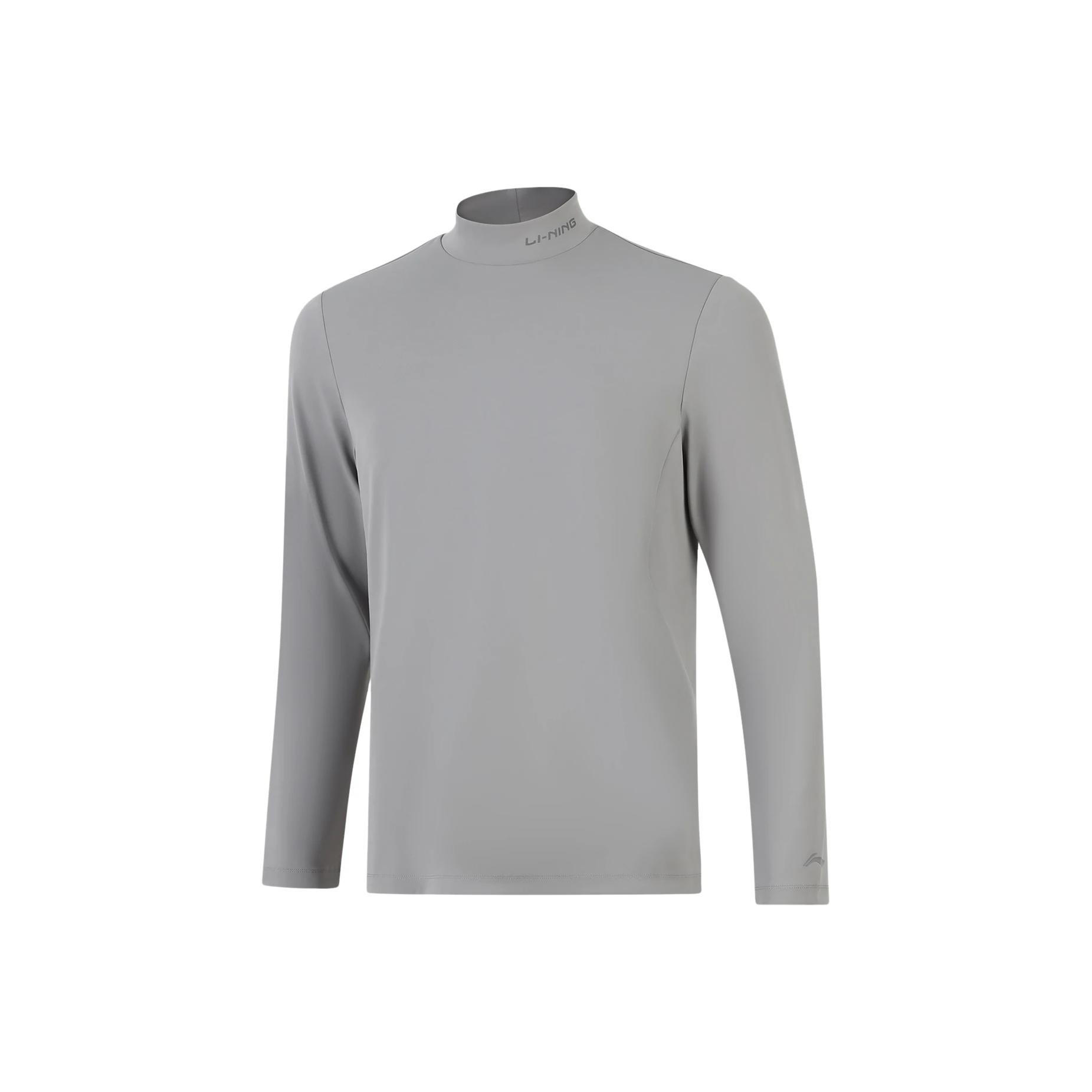 

Серия групповых покупок Lining Пуловер с воротником-стойкой Однотонный Удобный Универсальный Повседневный Простой Спортивный Футболка с длинным рукавом Мужская футболка ATLV349-4 S