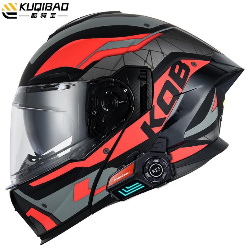 Flip-Up Motorcycle Helmet With Bluetooth 903 Dual Visor 3C Certified All