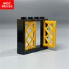 Non-Toxic Moc Bricks Pane Lattice Window 1X2X3 1X4X3 For Building Blocks Garden Scene 60607 60594 Assembles Particles Children'S Toys