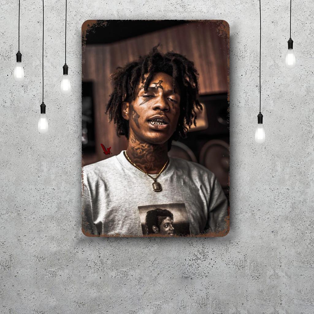 lil durk Decor Vintage Metal Signs Tin Signs Captain Poster Decor for Bar Pub Club Man Cave Wall Decoration