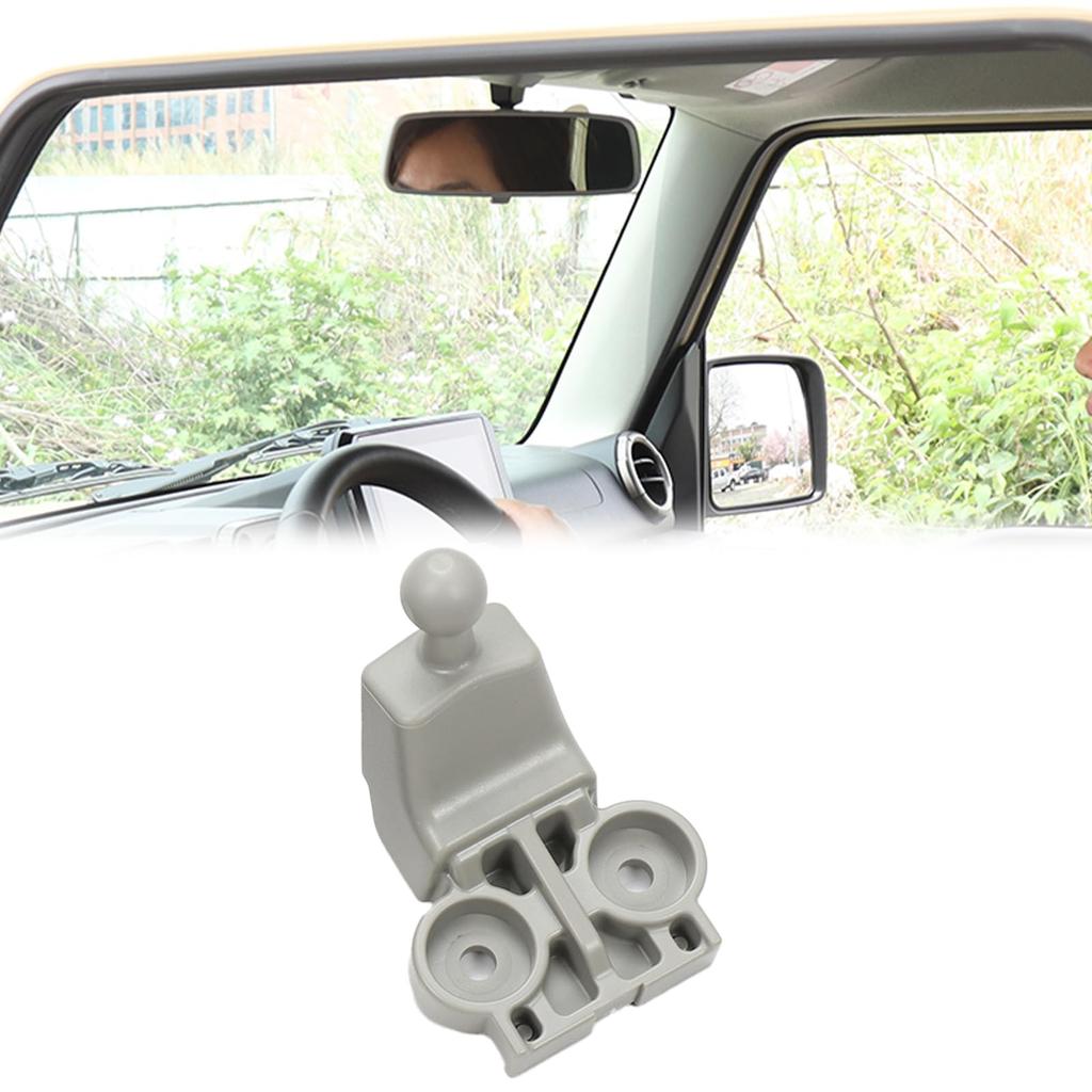Mirror Rearview Mirror Mirror Vision Up Rearview Mirror for New Suzuki Jimny Sierra JB74 and Nomad JC74 Bracket, Holder, Built-in Bracket, (Gray)