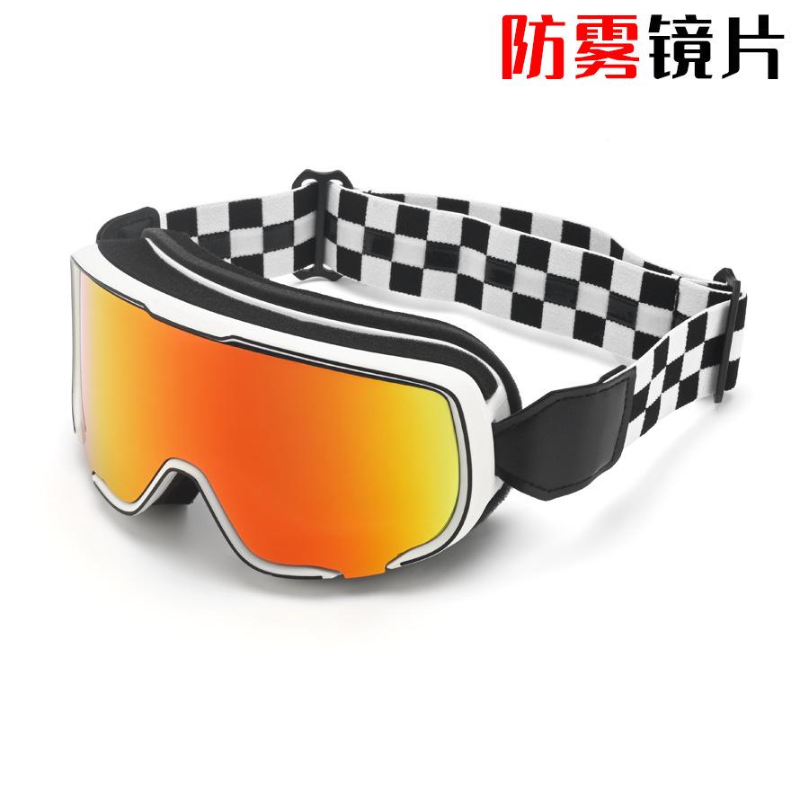 Anti-fog glasses for skiing and outdoor sports, 100% cycling goggles, wind and sand protection, motorcycle Harley helmet goggles