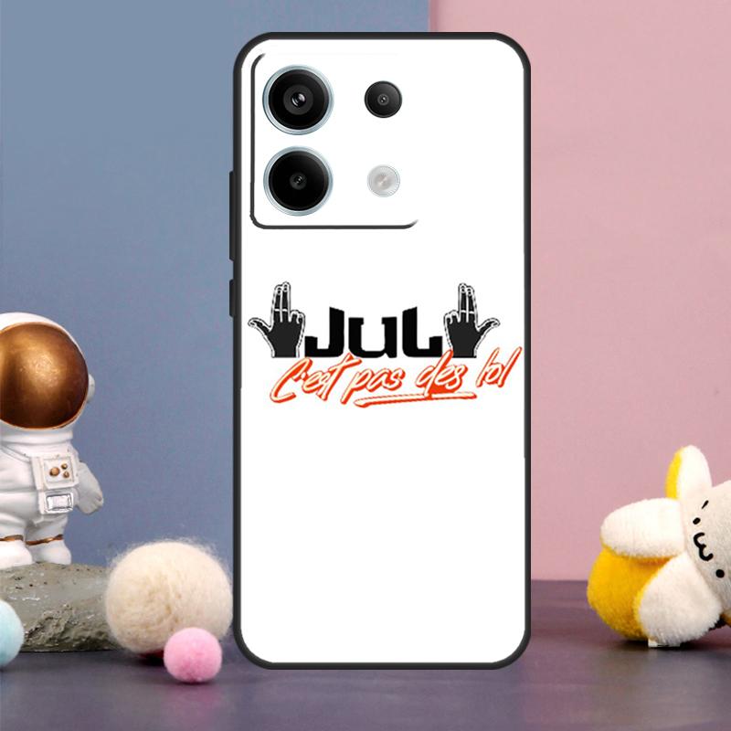 JUL C'est pas des LOL Case For Xiaomi Redmi Note 13 Pro 12 11 9 10 9S 10S 11S 12S Redmi 12 13 10C 12C 13C Cover
