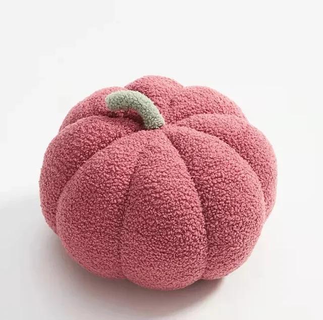 Halloween Speelgoed Kleurrijk Pluche Pompoen Speelgoed Zacht Knuffel Plant Knuffel Kussen Bank Decor Kussen Voor Kinderen Meisjes Verjaardagscadeaus about 18cm