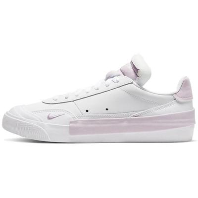 Drop Type PRM Leather Comfortable Low Top Kids' Skateboarding Shoes Ice Light Purple Teenagers CQ4383-103