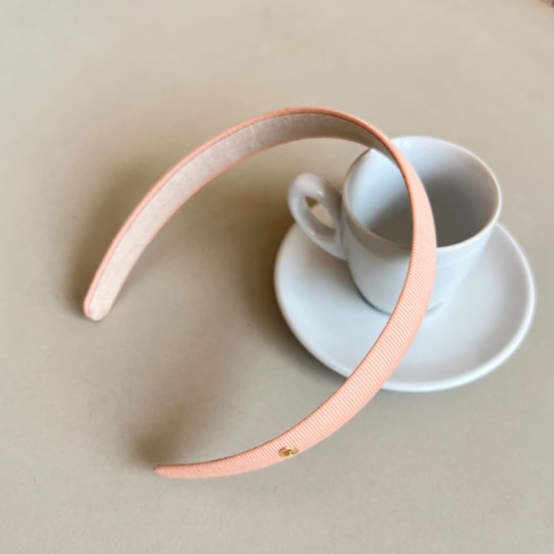 FANTASTIC PLANET peach cotton hairband