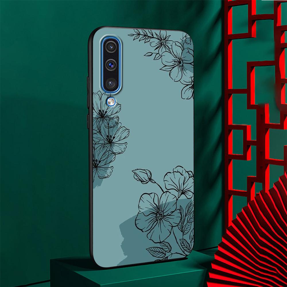 

Модный абстрактный фон чехол для Samsung Galaxy A50 A10 A70 A30 A20s A20e A40 A10s A10e A90 5G A30s A60 A20 черный чехол для телефона Samsung A40