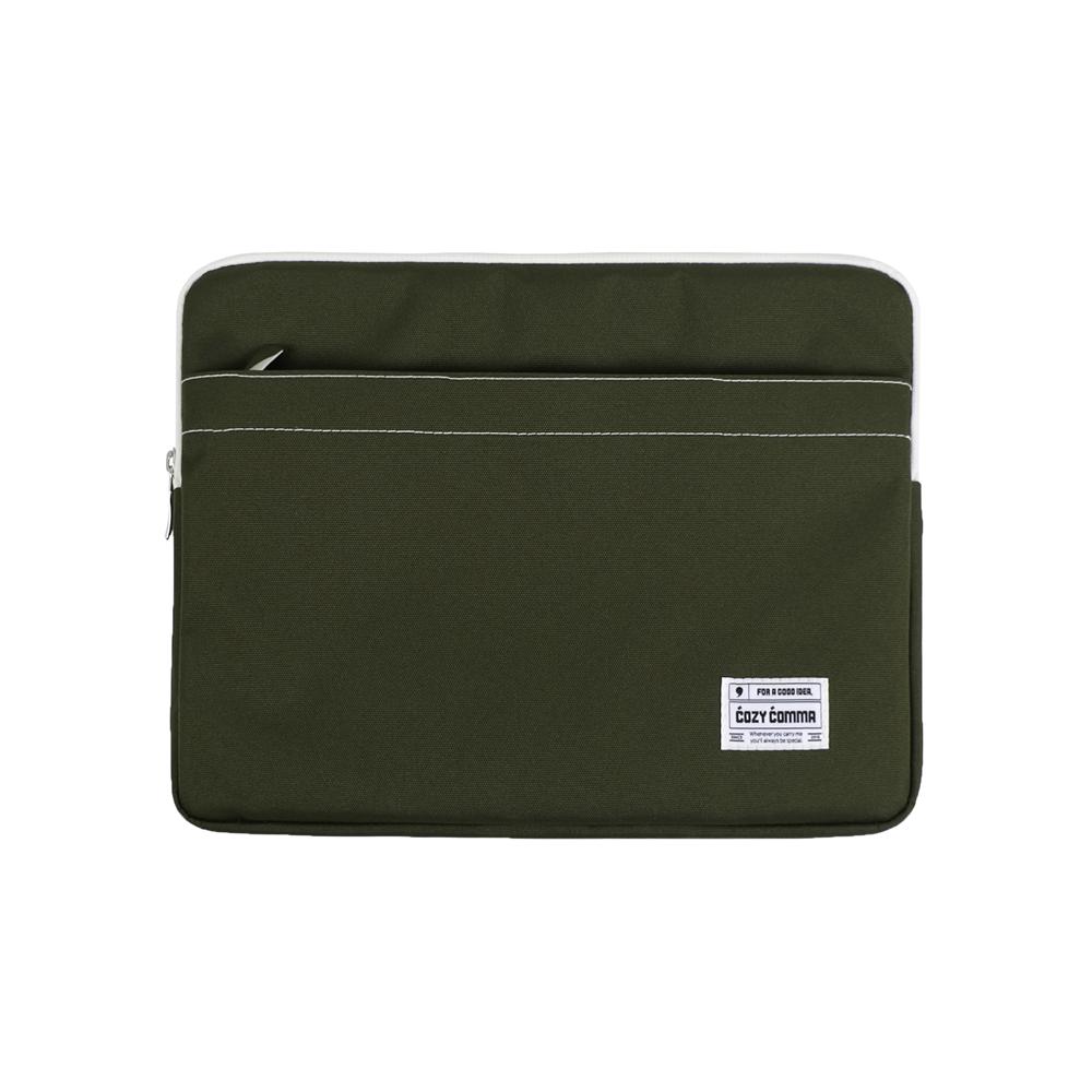 Cozycomma Customizable Ipad Pouch Olive (2 Sizes)