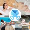 Spazzola da Bagno in Silicone da 70 CM per Doccia e Vasca, Spazzola Schiena Extra Lunga a Doppia Faccia, Spazzola  (blu)
