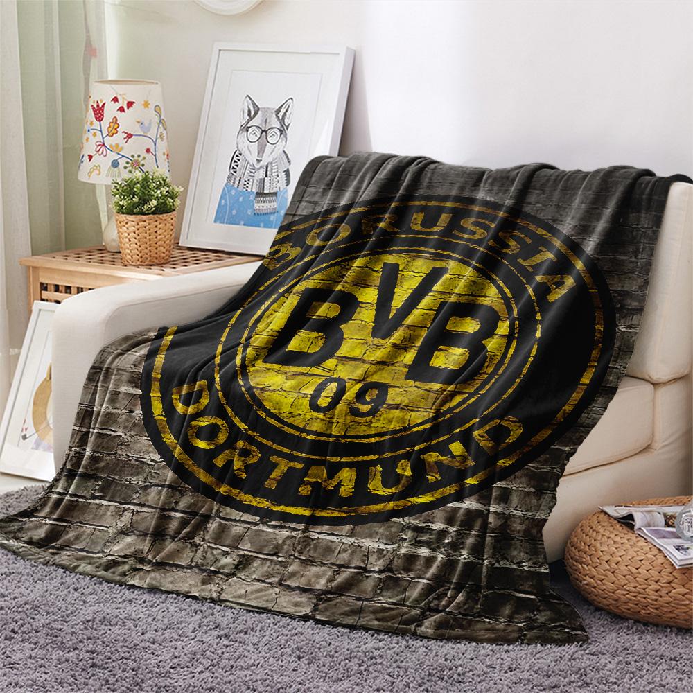 Borussia Dortmund Flanelldecke, Hohe Qualität, Bequem für alle Jahreszeiten, Heimdekoration, Wärme und Komfort