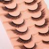 Fox Eye False Eyelashes 7 Pairs Of Eye Tail Lengthening Daily Makeup Stage Eyelashes