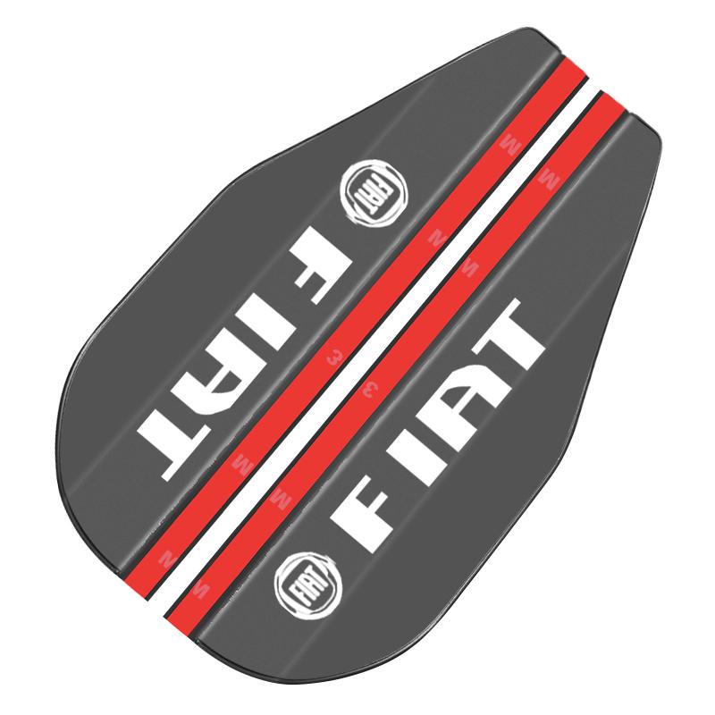 Osłona przeciwdeszczowa na lusterko wsteczne boczne, osłona przeciwsłoneczna do Fiat Panda Abarth Tipo 500 Punto 124 125 500 Bravo Stilo
