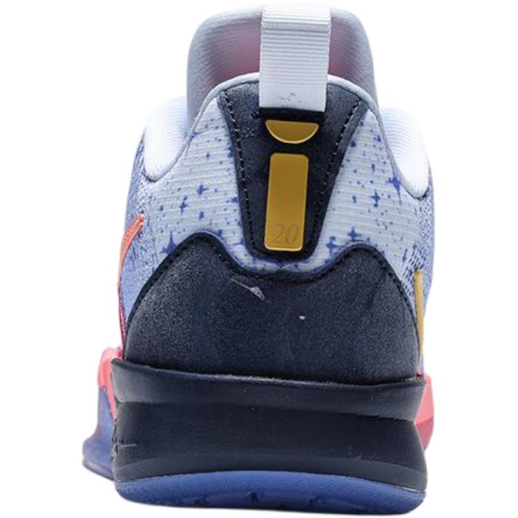 Nike Sabrina 3 GS Benvenuti a Miami Scarpe da Ginnastica per Bambini Blu Grigio Calcio Topazio Oro Blu Reale Pulsante Caldo Lava Calda Mezzanotte Blu Navy IH2228001