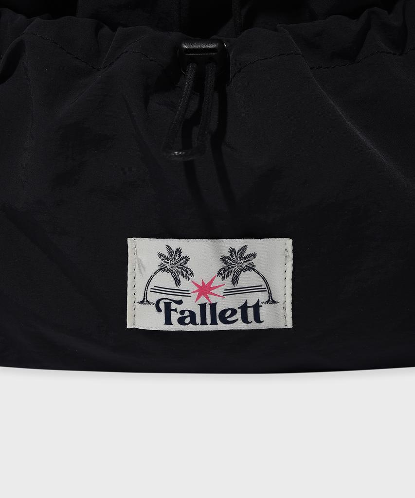 Fallett String Backpack Black