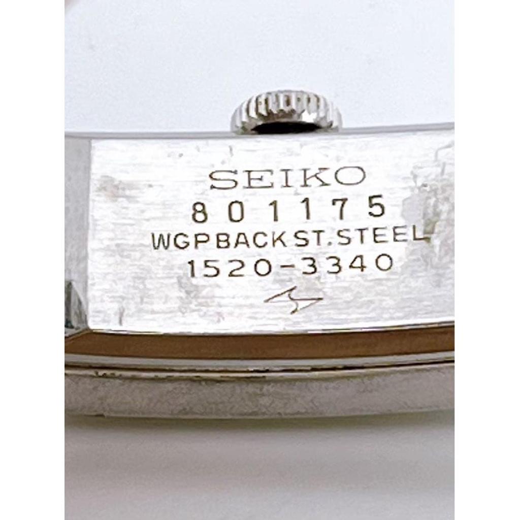 Used SEIKO Watch, Working Condition, 1520-3340, Manual Wind