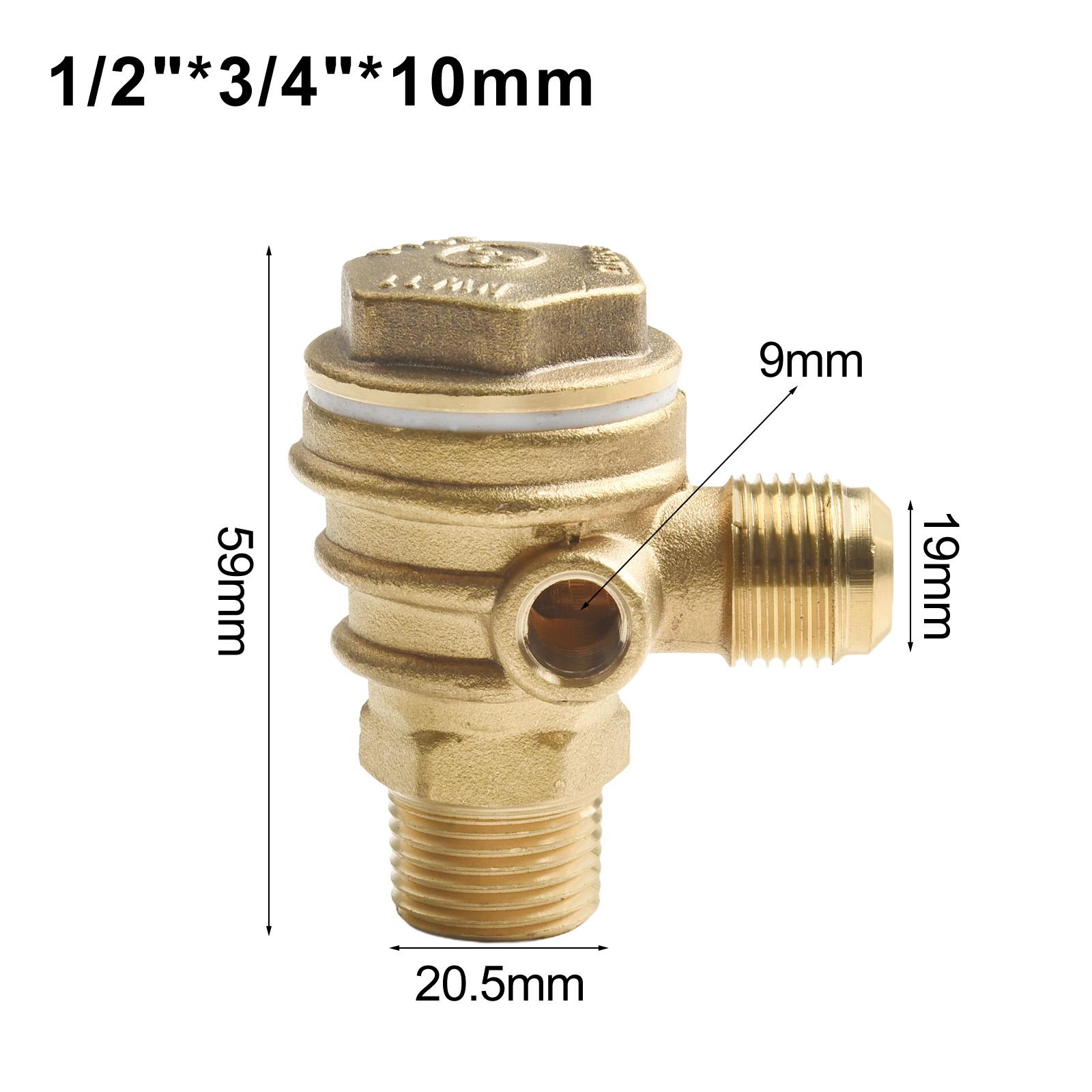 

Garden Tools Male Thread Check Valve Air Tools Air Pump Brass Connector Tool Convenient Copper For Air Compressor