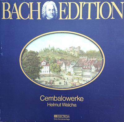 LP Record JOHANN SEBASTIAN BACH  HELMUT WALC  Bach Edition Cembalowerke 64627 Die Stimme Sein 1976 Germany Classical Used