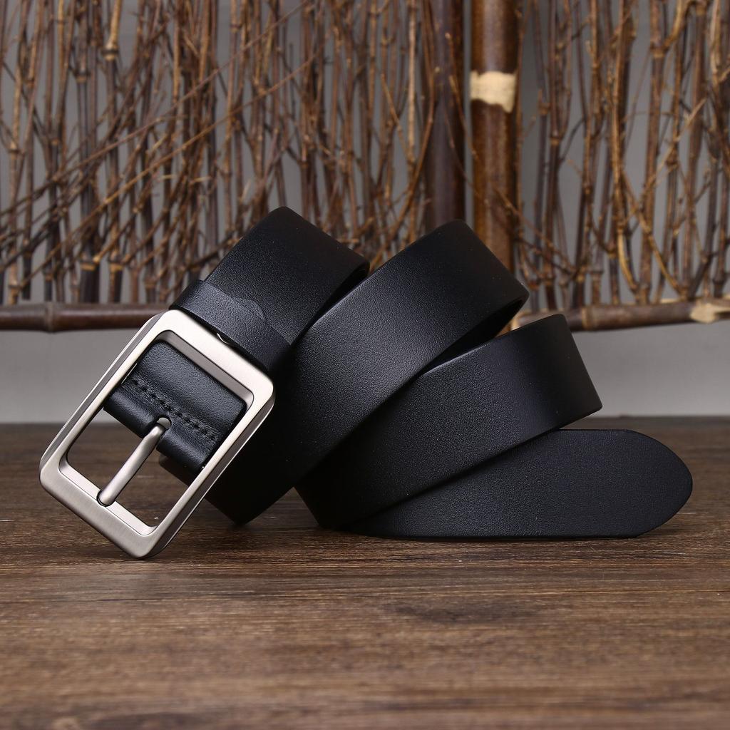 Rough And Domineering Business Belt Men'S Genuine Leather First Layer Cowhide Casual Versatile Formal Pants Belt Men'S Explosion