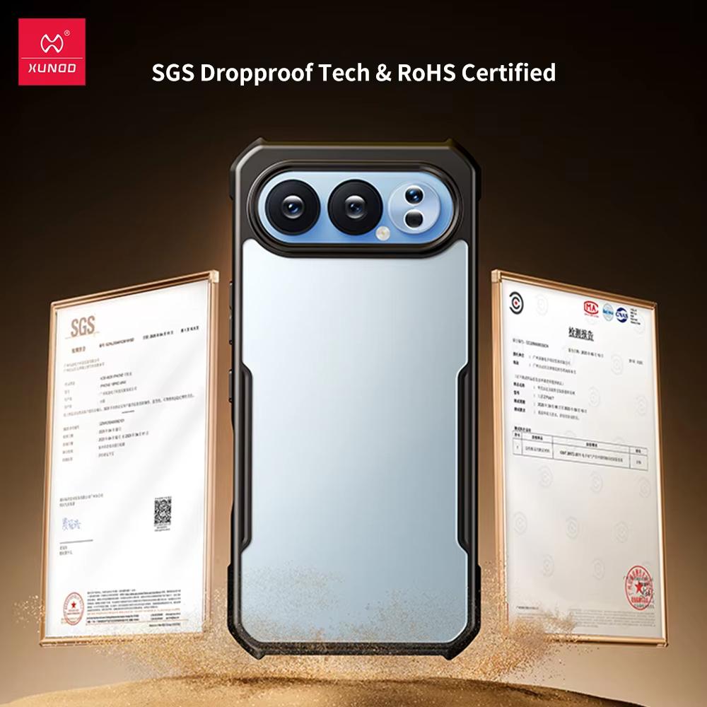 For Huawei Honor 500 Pro Case Honor 500 Casing XUNDD Airbag Shockproof Bumper Protective Cases Transparent Back Cover