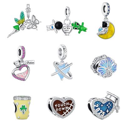 Newfashioncopper Charms Beads Suitable For Necklace Bracelet Diy Jewelry Ramadan Mother'S Day Brithday Gifts