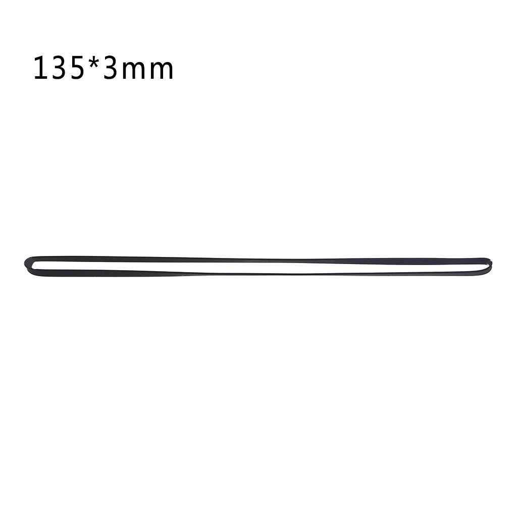 Flat Drive Belt Turntable Rubber Belt for LP Vinyl Record Player Phono 3mm Wide Flat Drive Belt Rubber Belt